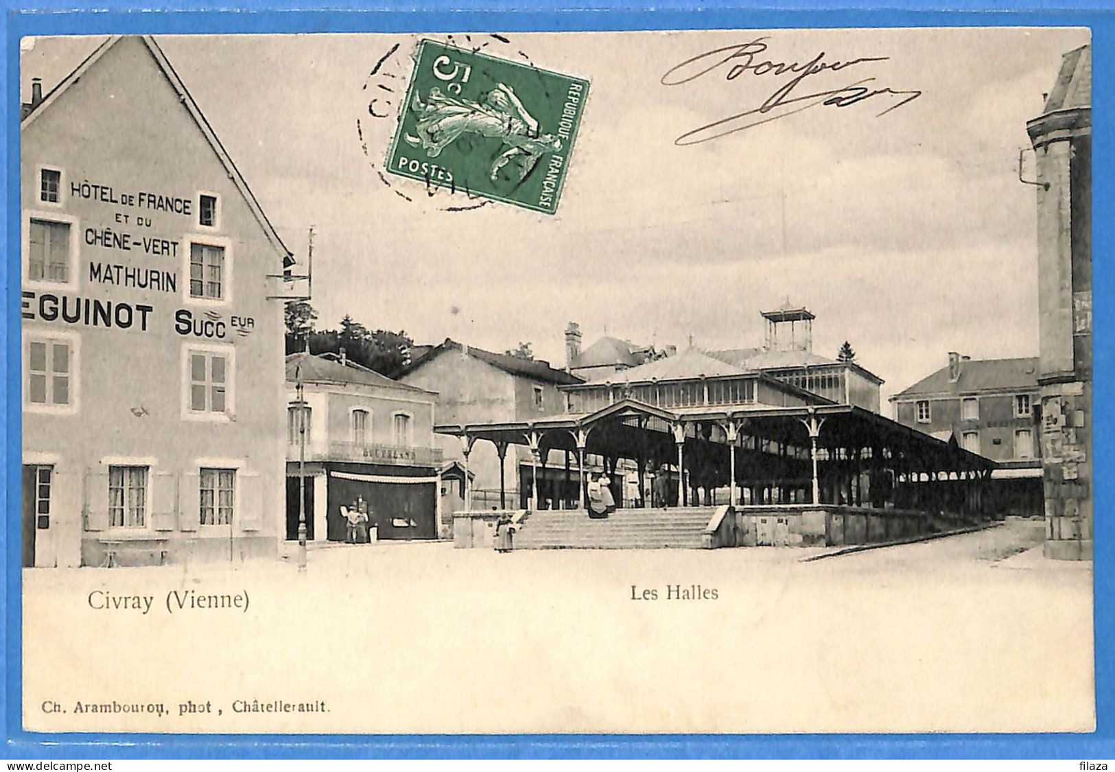 86 - Vienne - Civray - Les Halles (N15700) - Civray