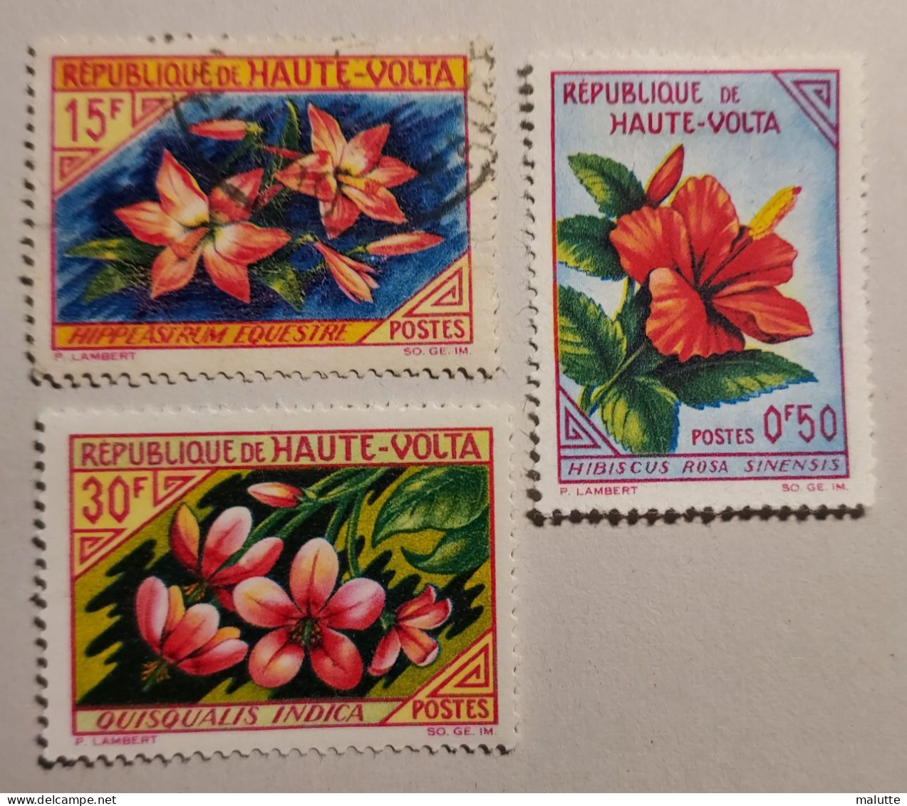Haute Volta Fleurs - Upper Volta (1958-1984)