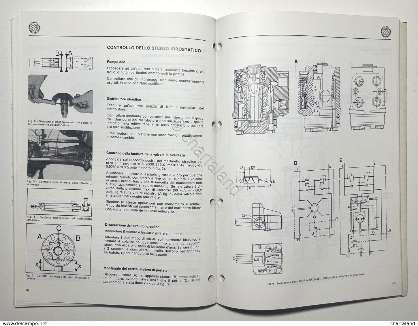 Manuale D'Officina Trattori Lamborghini - 660-F / 775-F - Ed. 1987 - Andere & Zonder Classificatie
