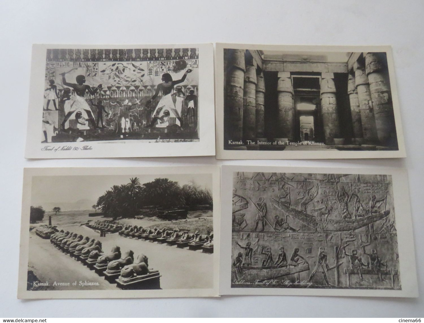 EGYPTE :  Lot De 60 Cartes Non écrites - Autres & Non Classés