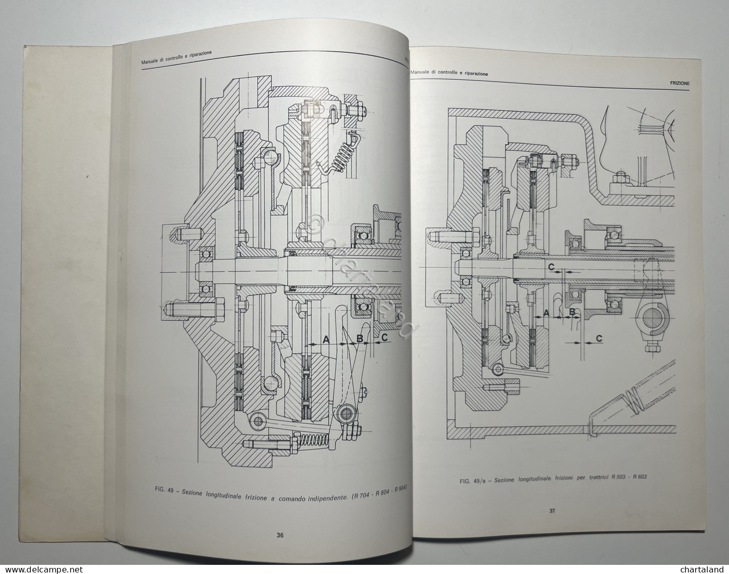 Manuale Controllo E Riparazione Lamborghini Trattori - R503 R603 R704 R804 R904 - Andere & Zonder Classificatie