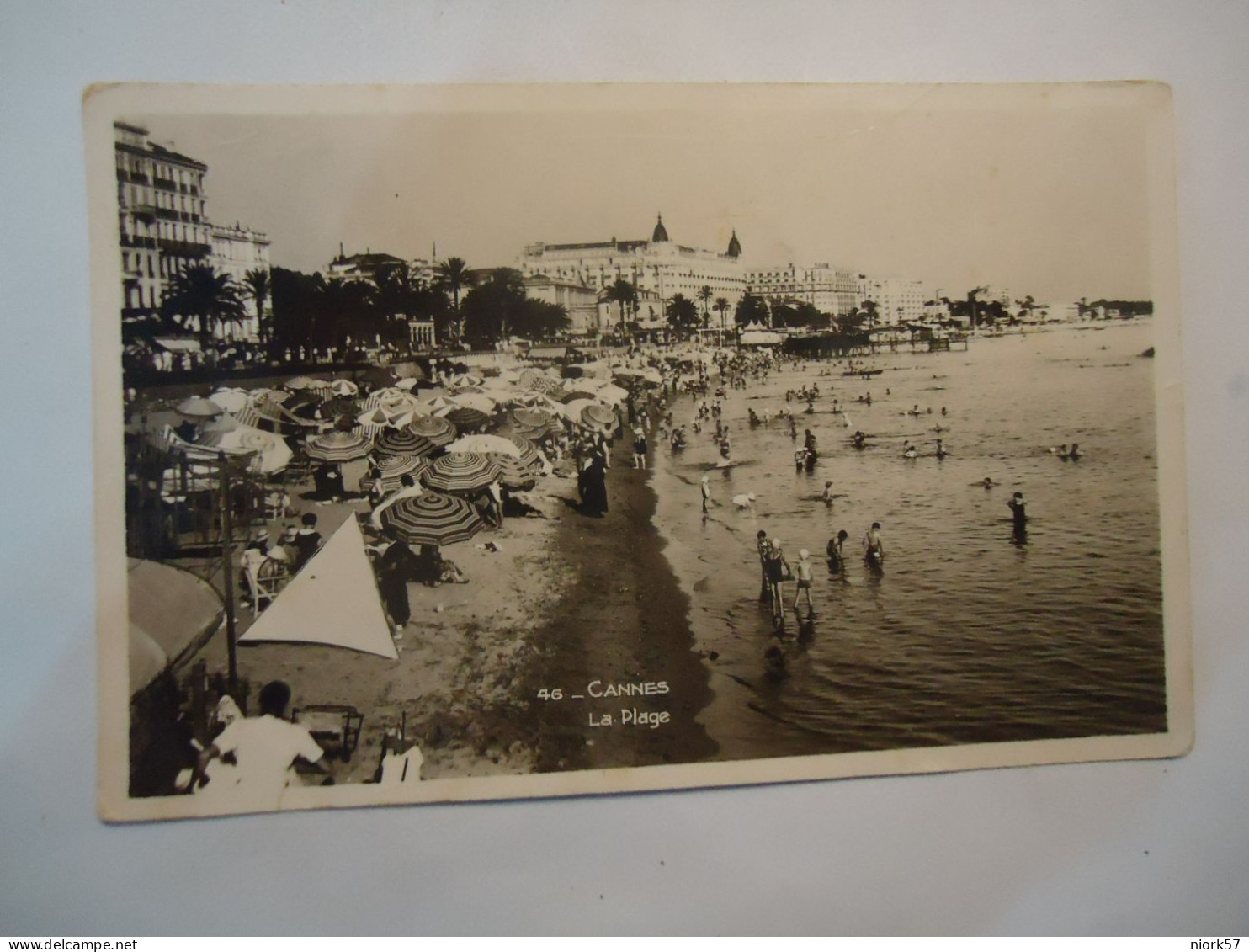 FRANCE  POSTCARDS CANNES  LA PLAGE - Sonstige & Ohne Zuordnung