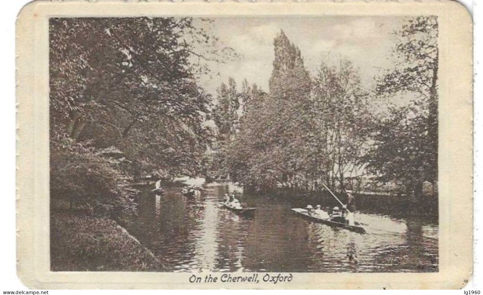 Oxford - On The Cherwell - 1922 - Oxford