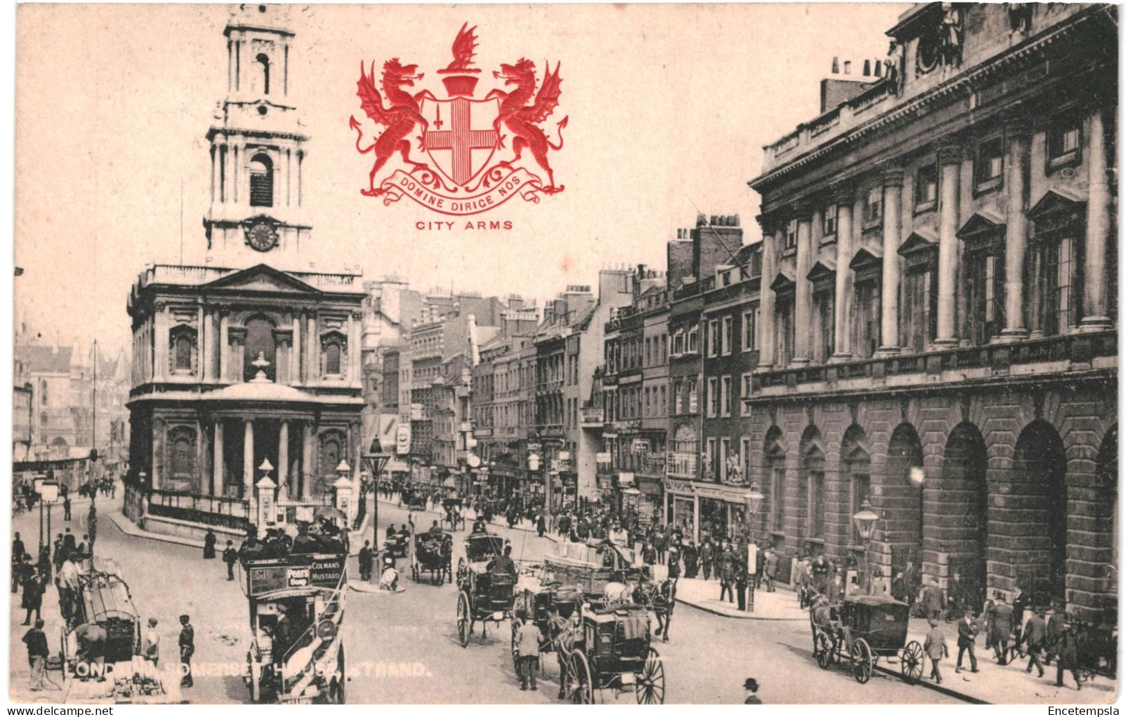 CPA Carte Postale Royaume Uni London Somerset House. Strand. 1907 VM80842 - Autres & Non Classés