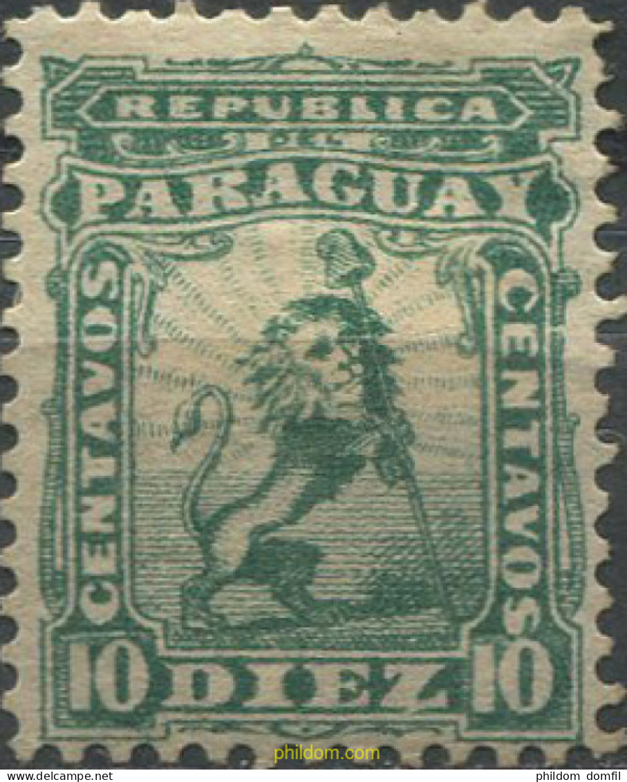 666114 HINGED PARAGUAY 1879 LITOGRAFIA. LEON - Paraguay