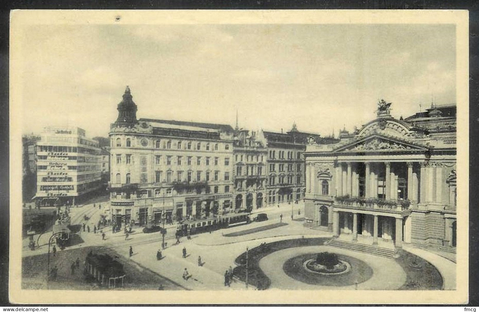 Czechoslovakia, Brno, Namesti Marsala Malinovskeho, Used In 1920 - Tschechische Republik