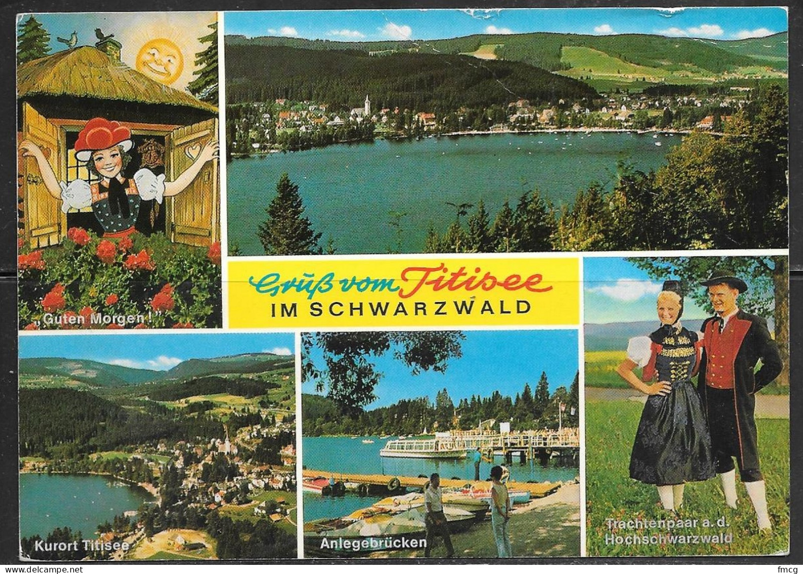 Titsee, Multiview, Mailed In 1984 - Titisee-Neustadt