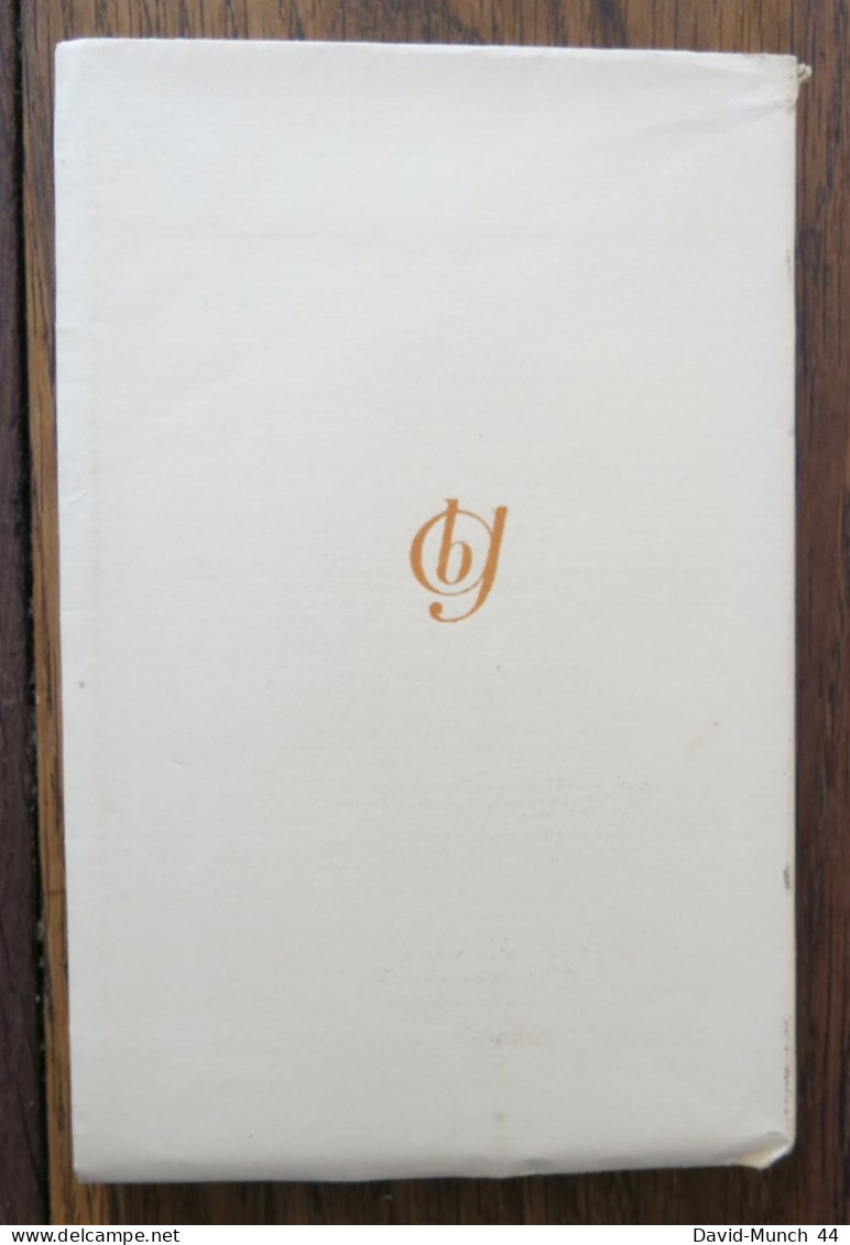 Les Destinées Sentimentales De Jacques Chardonne. Bernard Grasset, "Pour Mon Plaisir"-V. 1934. Exemplaire Sur Arches - 1901-1940