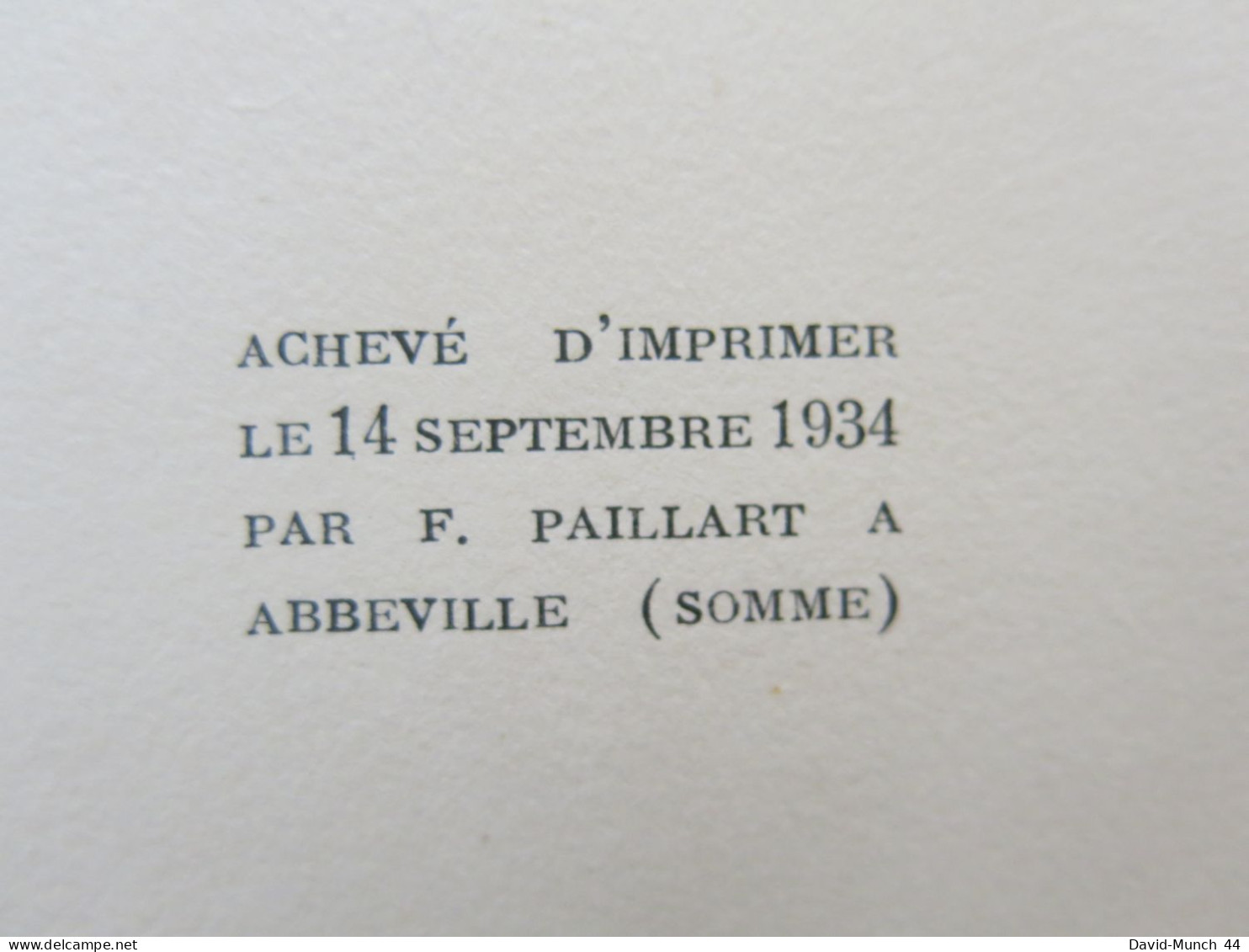 Les destinées sentimentales de Jacques Chardonne. Bernard Grasset, "Pour mon plaisir"-V. 1934. Exemplaire sur Arches