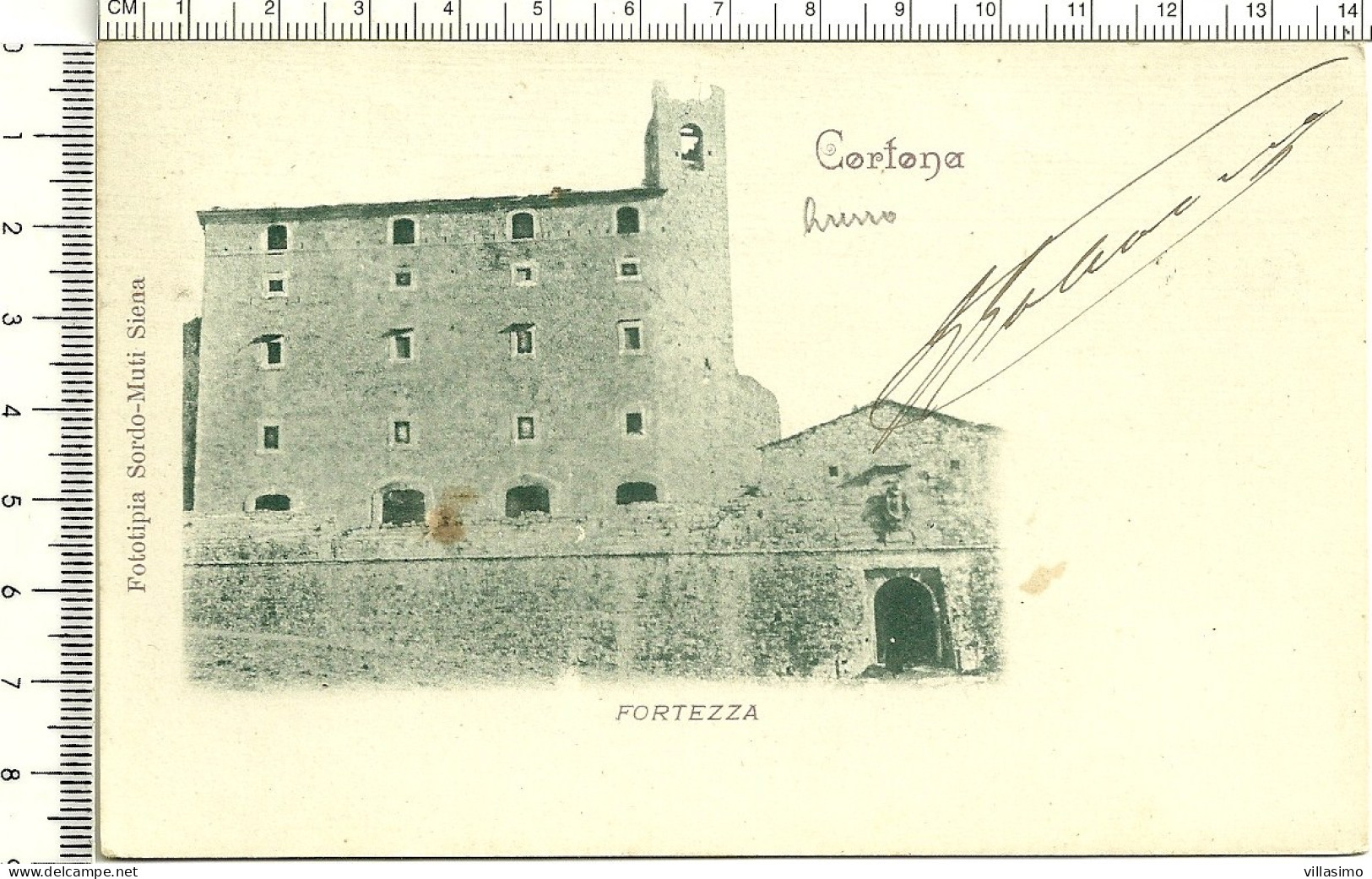 Arezzo - Cortona - Fortezza - VG. 1900 - Arezzo