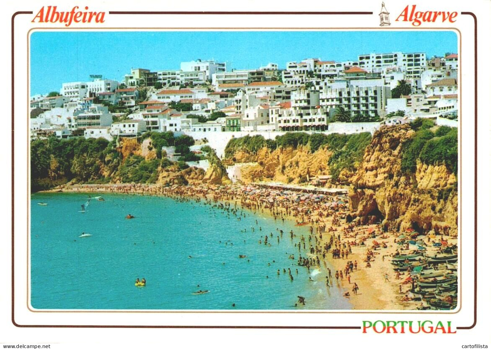 ALBUFEIRA - Vista Geral E Praia  (2 Scans) - Faro