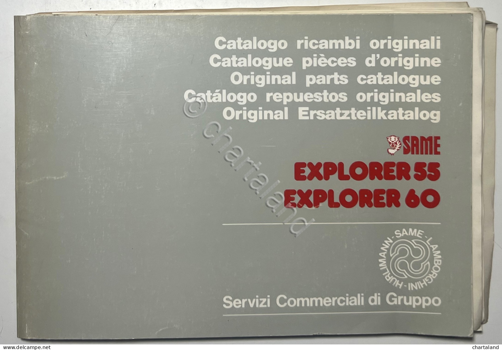 Catalogo Parti Di Ricambi Originali SAME Trattori - Explorer 55 / Explorer 60  - Other & Unclassified