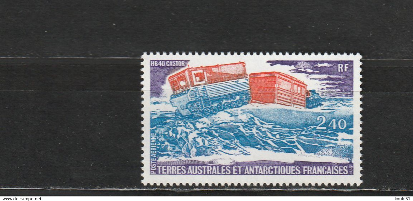 TAAF YT PA 62 ** : Véhicule Antarctique - 1980 - Luftpost