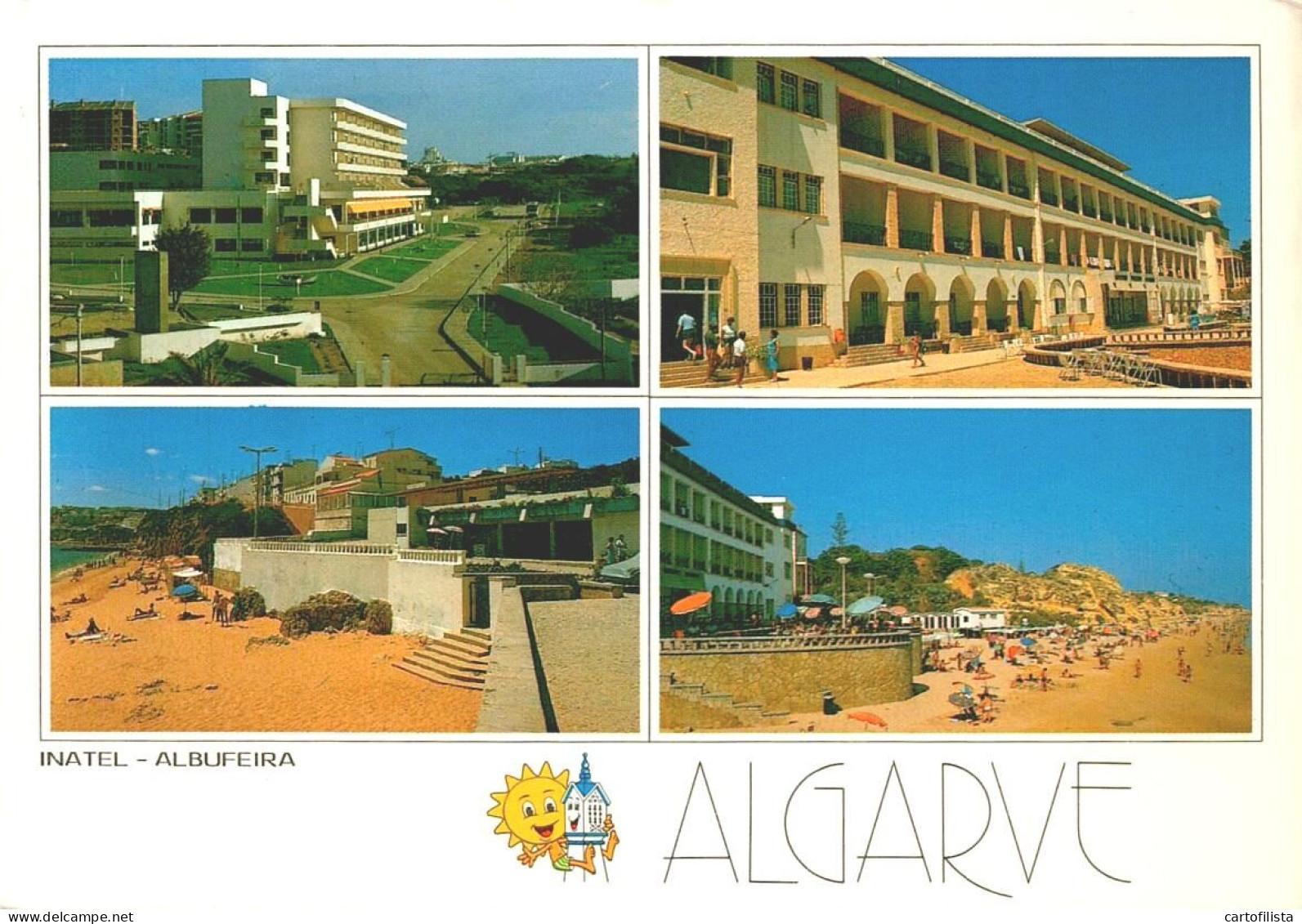 ALBUFEIRA - Vários Aspetos Do INATEL  (2 Scans) - Faro