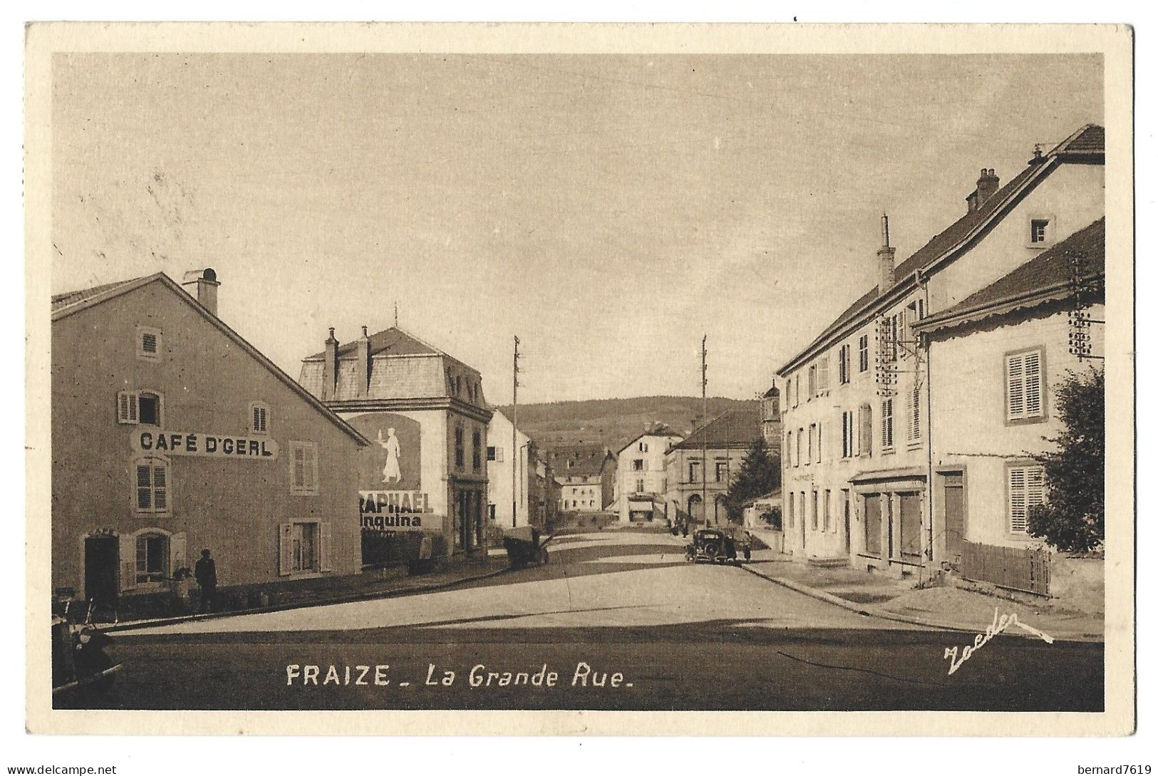 88  Fraize - La Grande Rue - Fraize