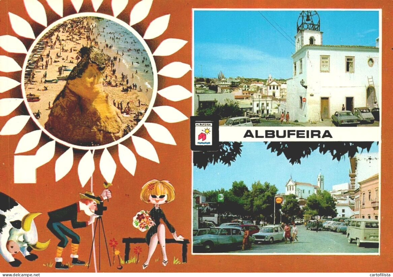 ALBUFEIRA - Vários Aspetos  (2 Scans) - Faro