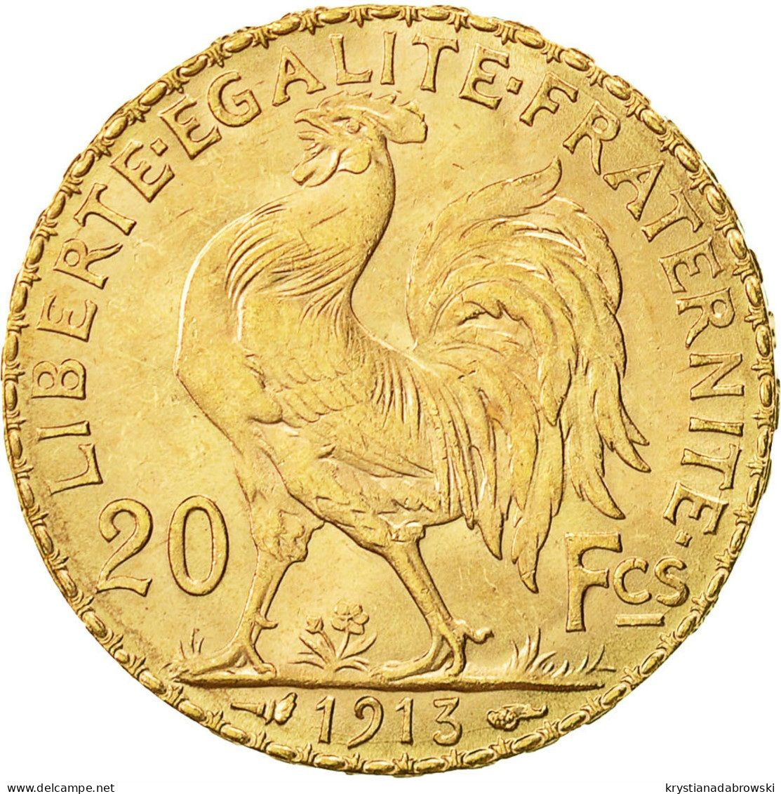 Monnaie, France, Marianne, 20 Francs, 1913, SUP+, Or, KM:857, Gadoury:1064a - 20 Francs (gold)