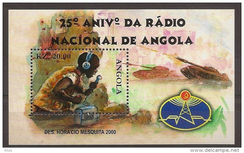 ANGOLA  2001 Radio Association MNH - Angola
