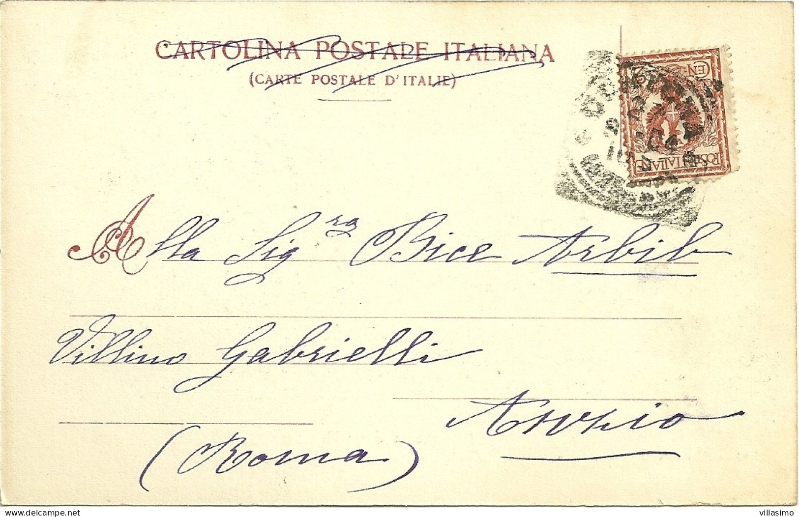 Arezzo - Cortona - Piazza Garibaldi - VG. 1904 - Arezzo