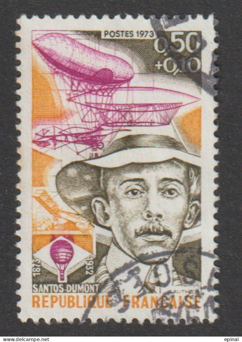 FRANCE : N° 1746 Oblitéré (Personnages Célèbres : Santos-Dumont) - PRIX FIXE - - Used Stamps