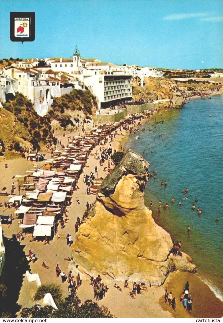 ALBUFEIRA - Vista Geral Da Praia  (2 Scans) - Faro