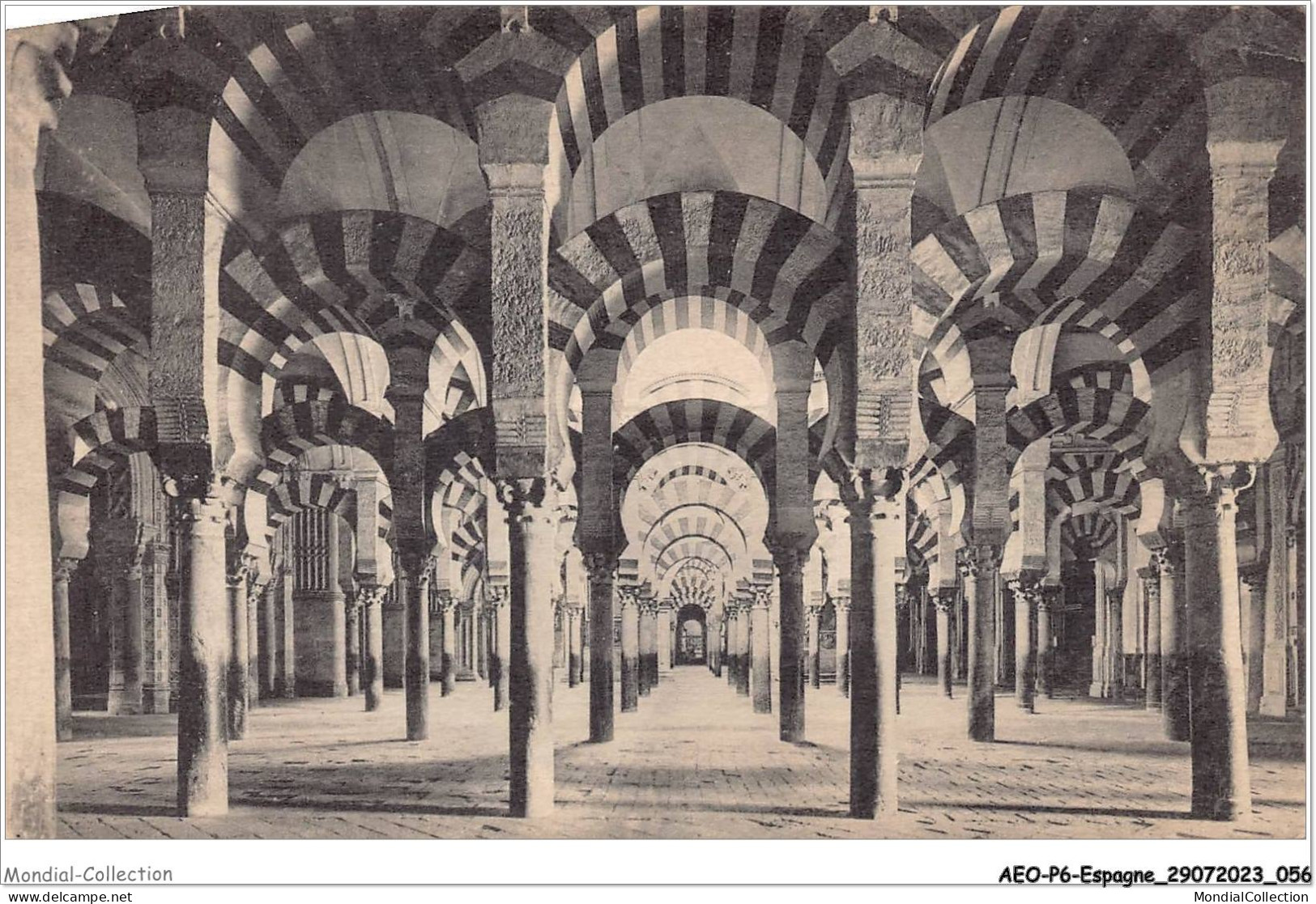 AEOP6-ESPAGNE-0444 - CORDOBA - PRIMITIVA - MEZQUITA FUNDADA POR ABD-ER RAHMAN  - Autres & Non Classés