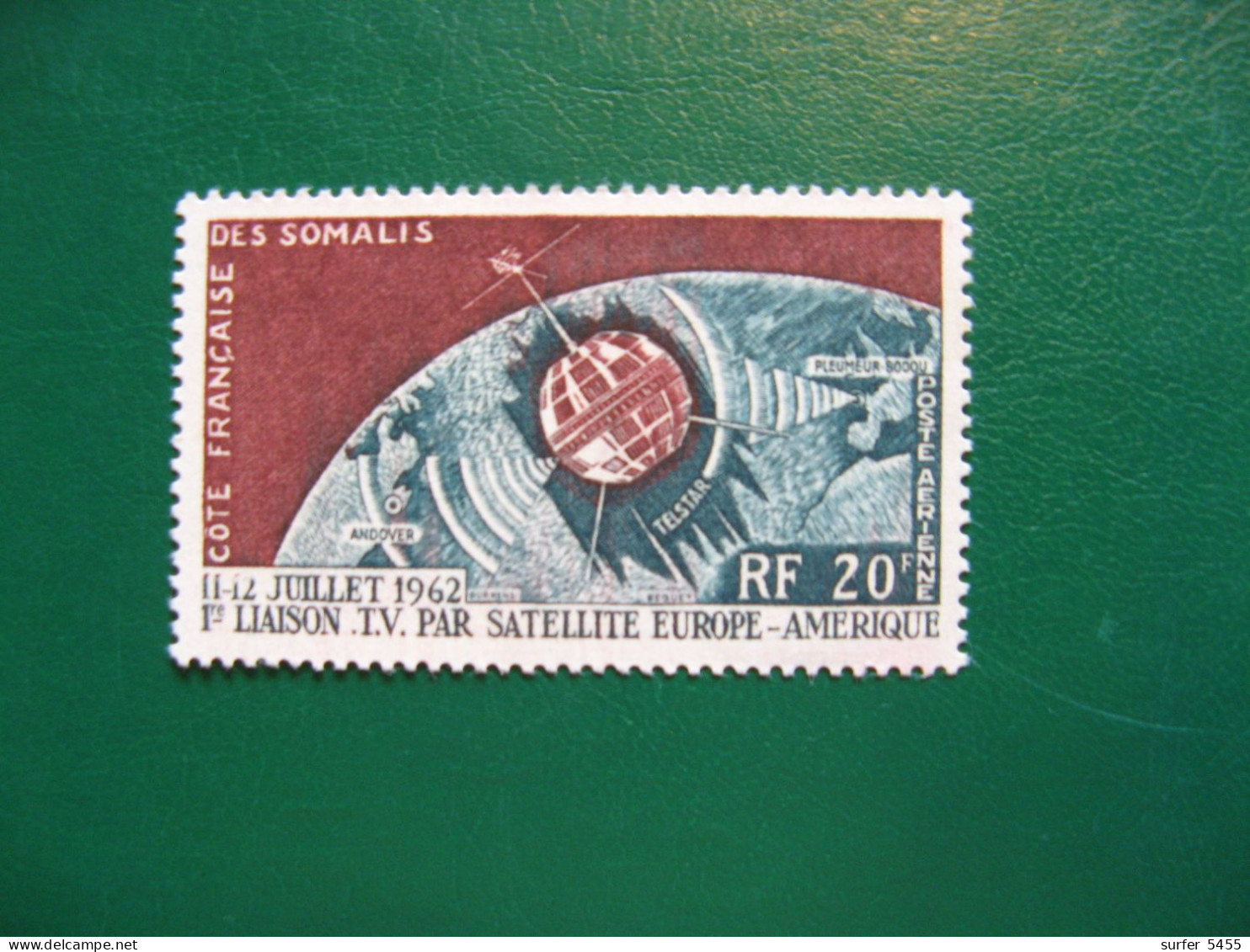 COTE DES SOMALIS - YVERT POSTE AERIENNE N° 33 - TIMBRE NEUF** LUXE - MNH - COTE 2,00 EUROS - Unused Stamps