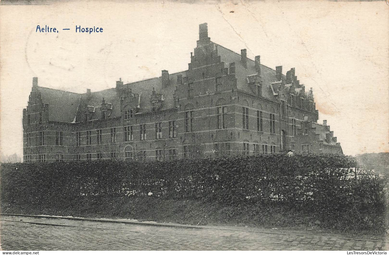 BELGIQUE - Aeltre - Hospice -  Façade Principale - Carte Postale Ancienne - Aalter