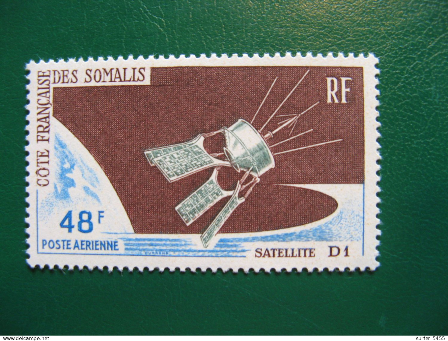 COTE DES SOMALIS - YVERT POSTE AERIENNE N° 48 - TIMBRE NEUF** LUXE - MNH - COTE 5,50 EUROS - Neufs