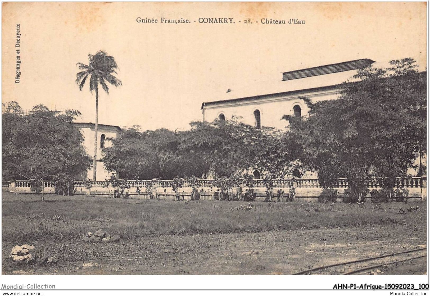 AHNP1-0050 - AFRIQUE - CONAKRY - Chateau D'eau  - Guinée Française