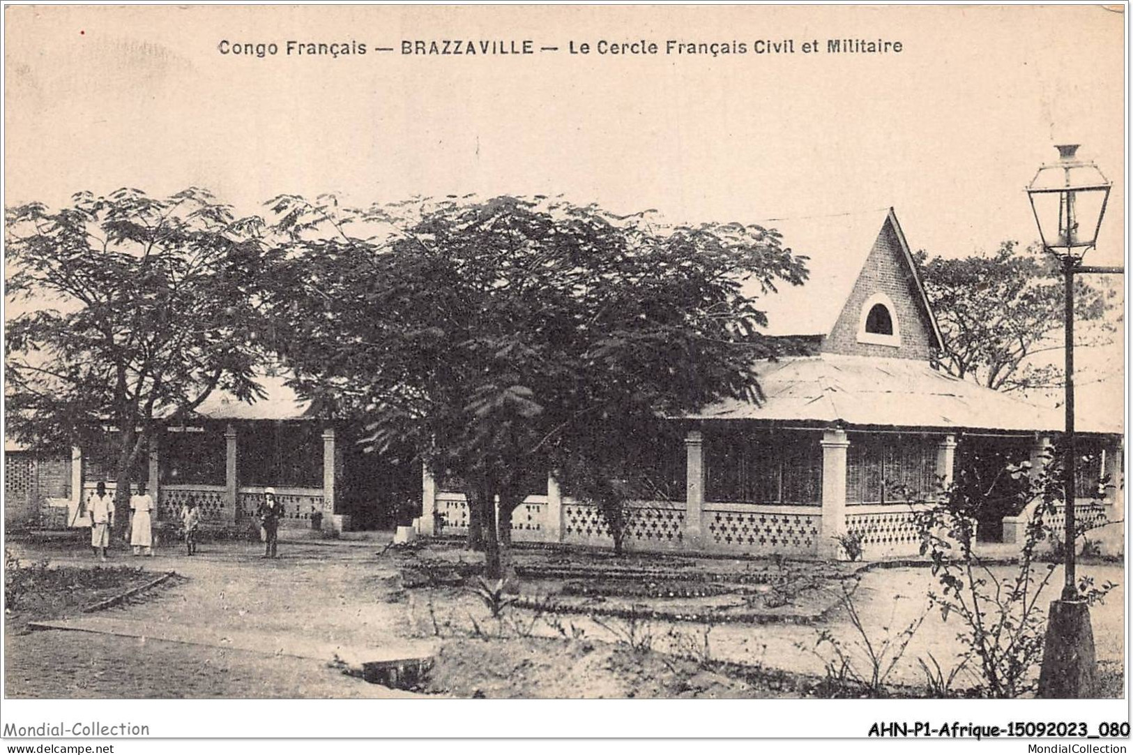 AHNP1-0040 - AFRIQUE - BRAZZAVILLE - Le Cercle Français Civil Et Militaire  - Brazzaville