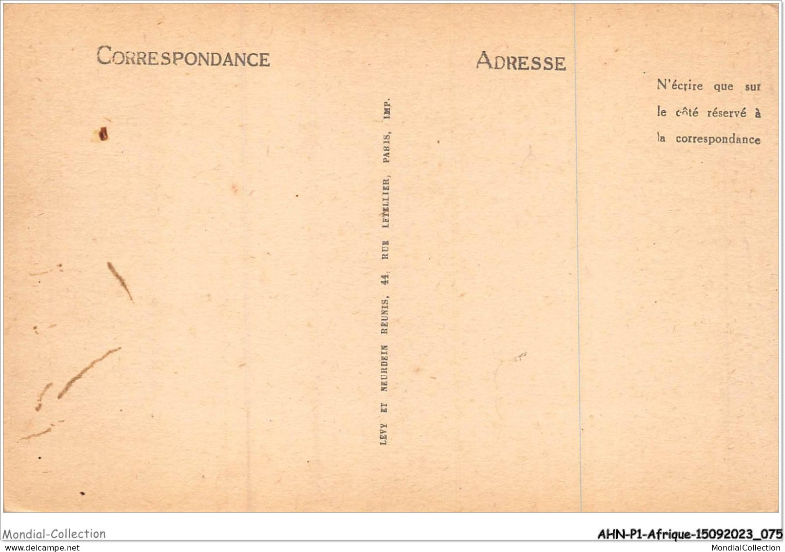 AHNP1-0037 - AFRIQUE - BENIN - COTONOU - Allées Des Filaos - Benin