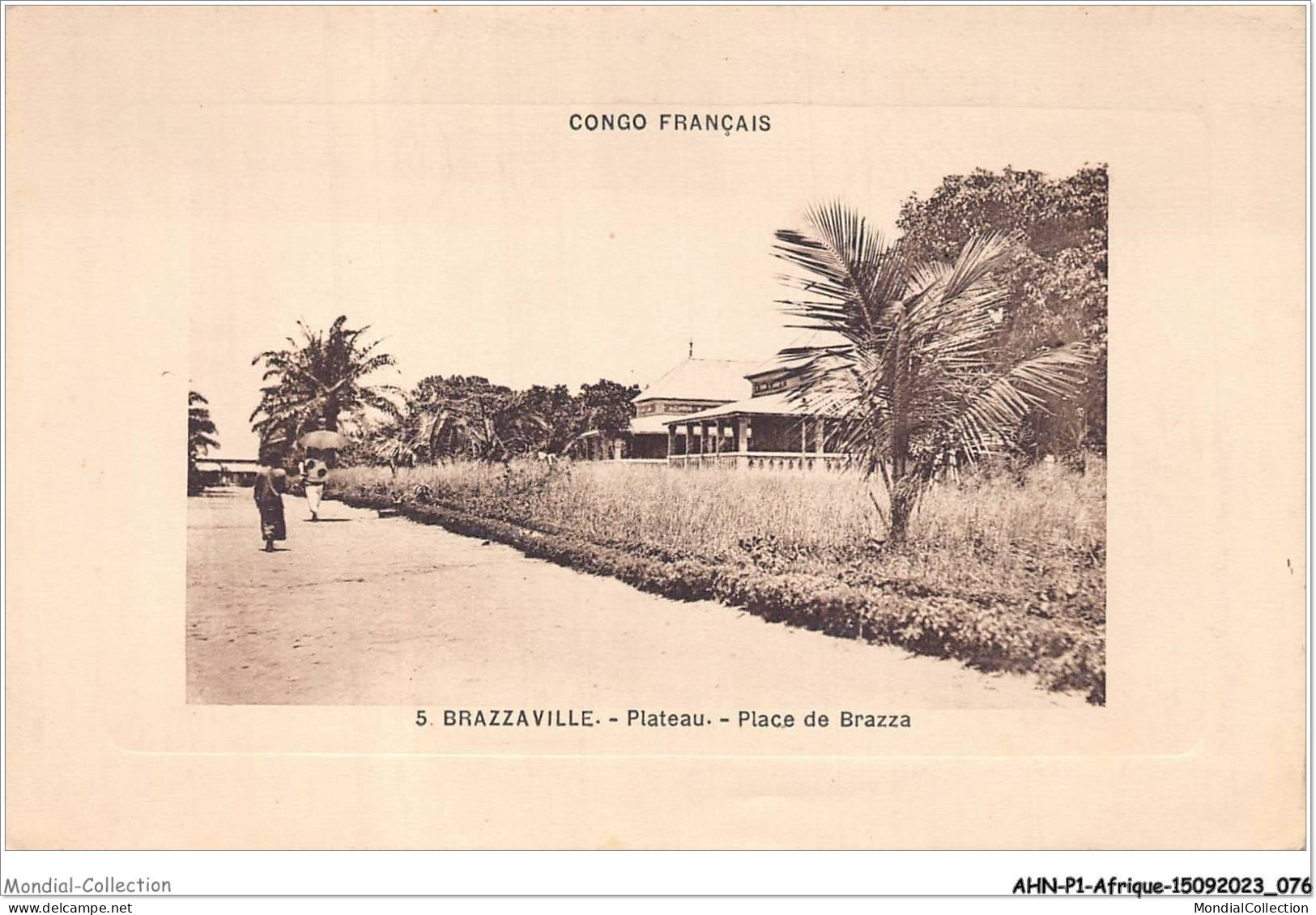 AHNP1-0038 - AFRIQUE - BRAZZAVILLE - Plateau -Place De Brazza  - Brazzaville