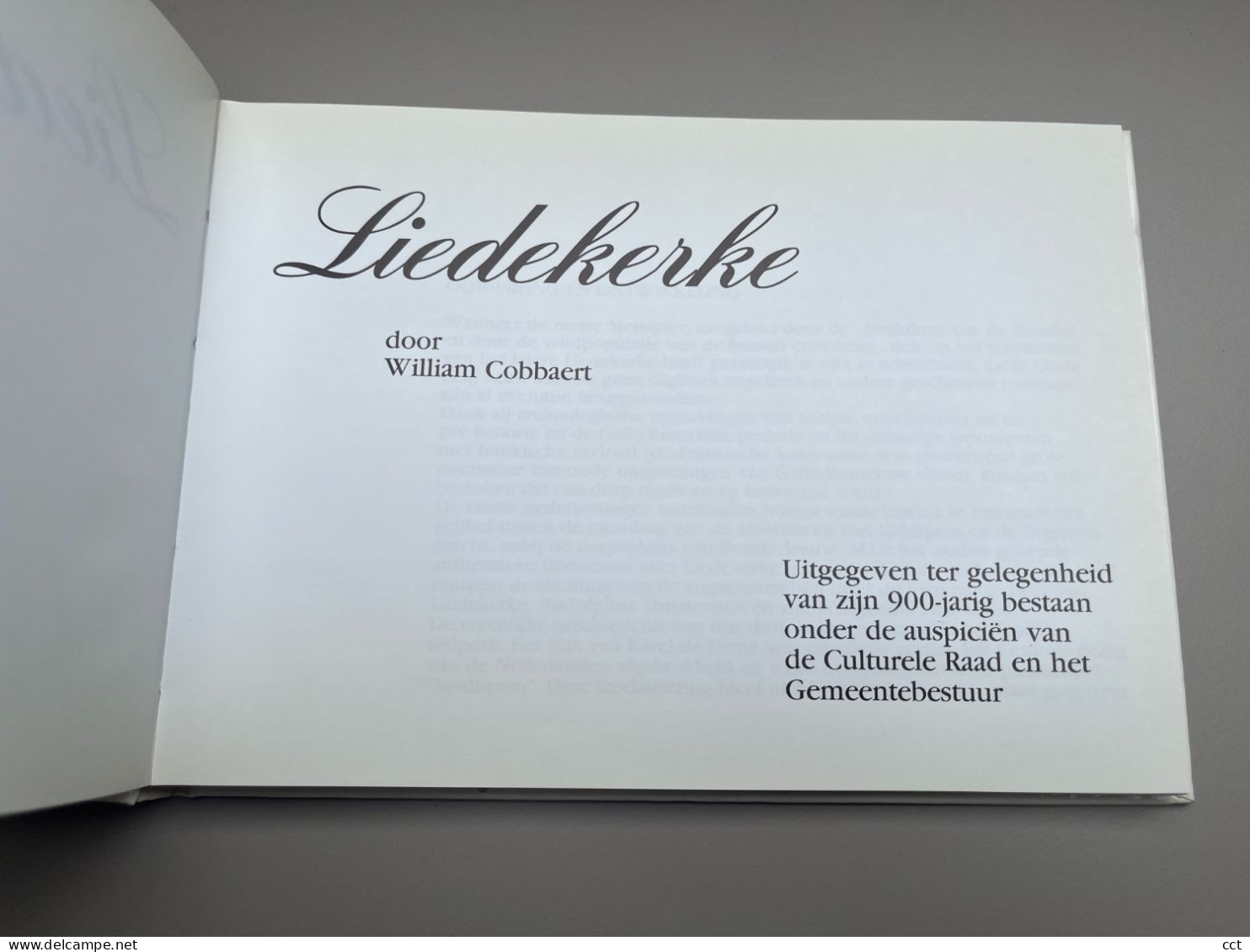 Liedekerke  Door William Cobbaert  1992 - Liedekerke