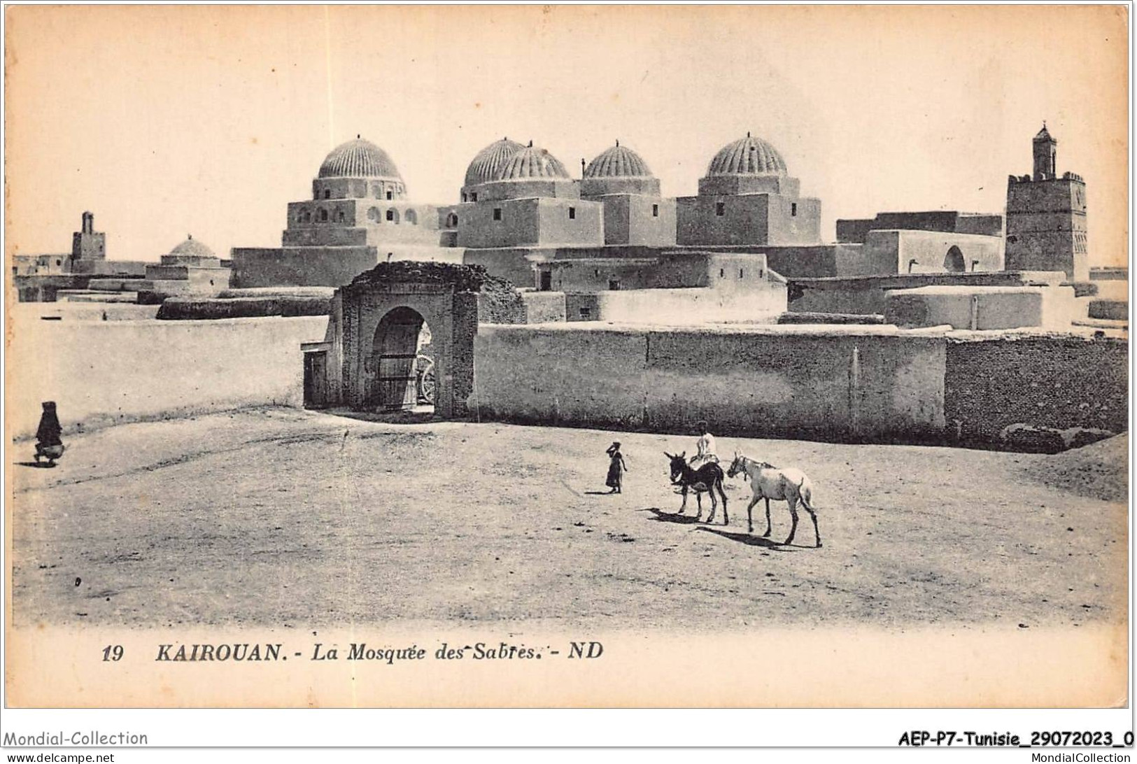 AEPP7-TUNISIE-0566 - KAIROUAN - LA MOSQUEE DES SABRES - Tunisie