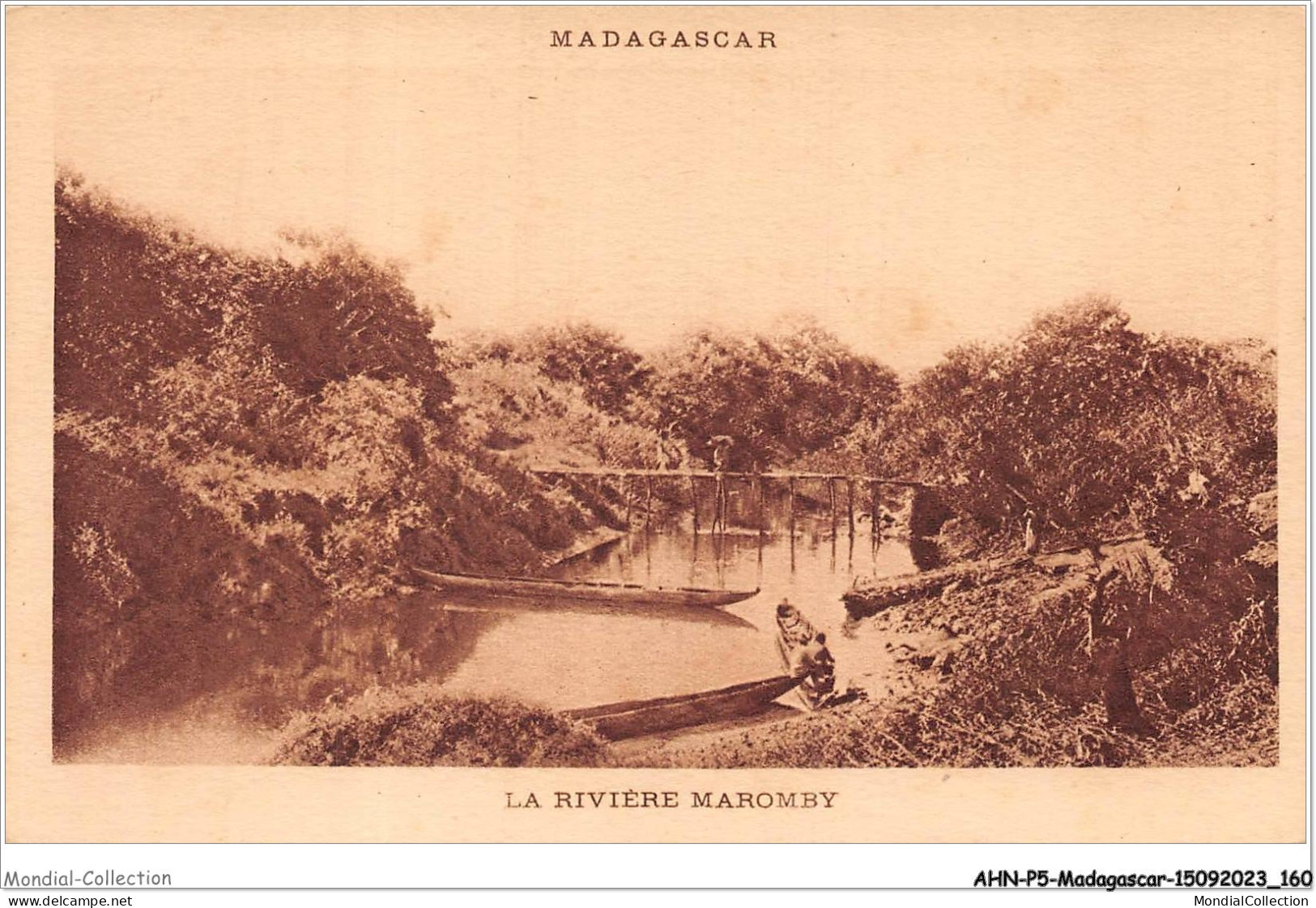 AHNP5-0584 - AFRIQUE - MADAGASCAR - La Rivière Maromby  - Madagascar