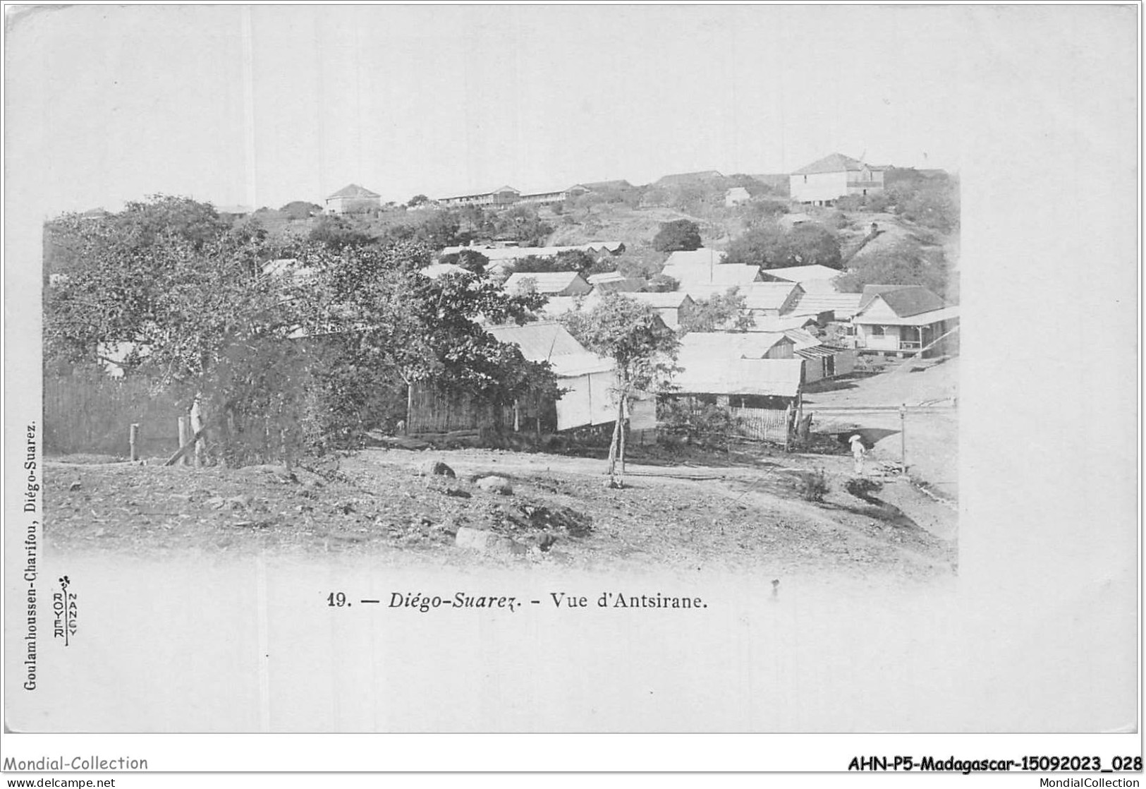 AHNP5-0518 - AFRIQUE - MADAGASCAR - DIEGO SUAREZ - Vue D'antsirane - Madagaskar