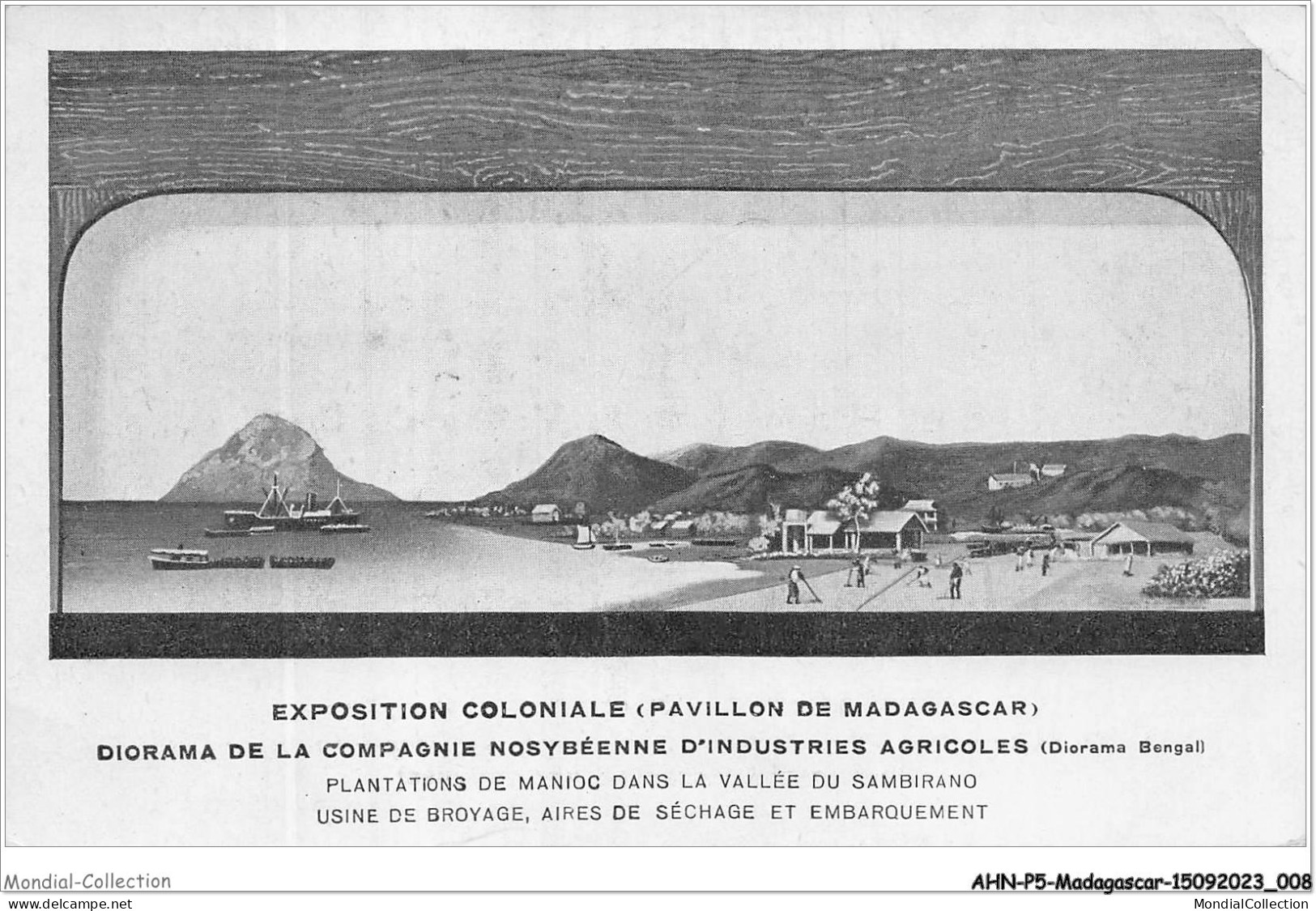 AHNP5-0508 - AFRIQUE - MADAGASCAR - Exposition Coloniale - Compagnie Nosybéenne D'industries Agricoles - Madagaskar
