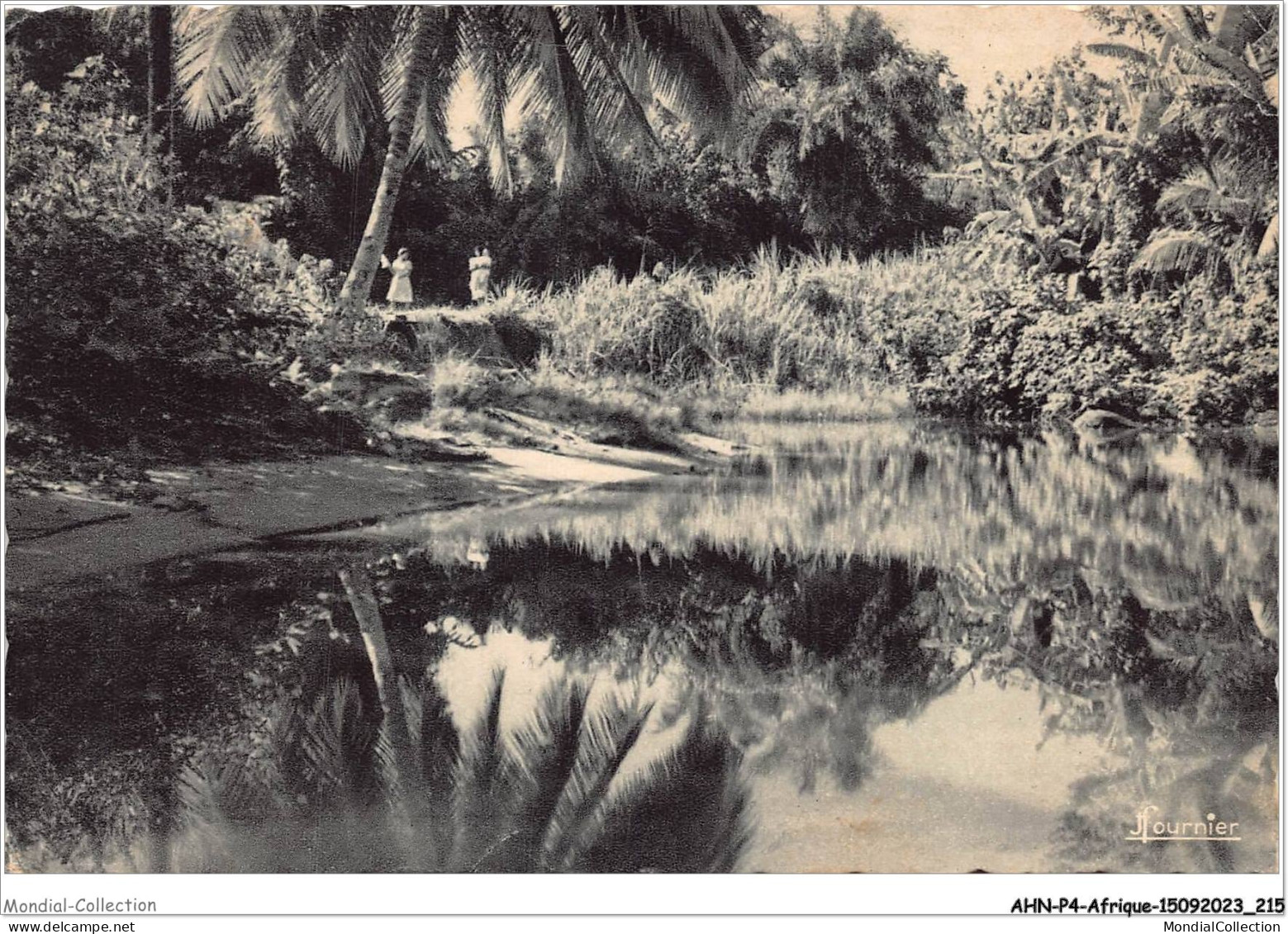 AHNP4-0497 - AFRIQUE - CAMEROUN - Au Bord D'un Marigot - Kamerun