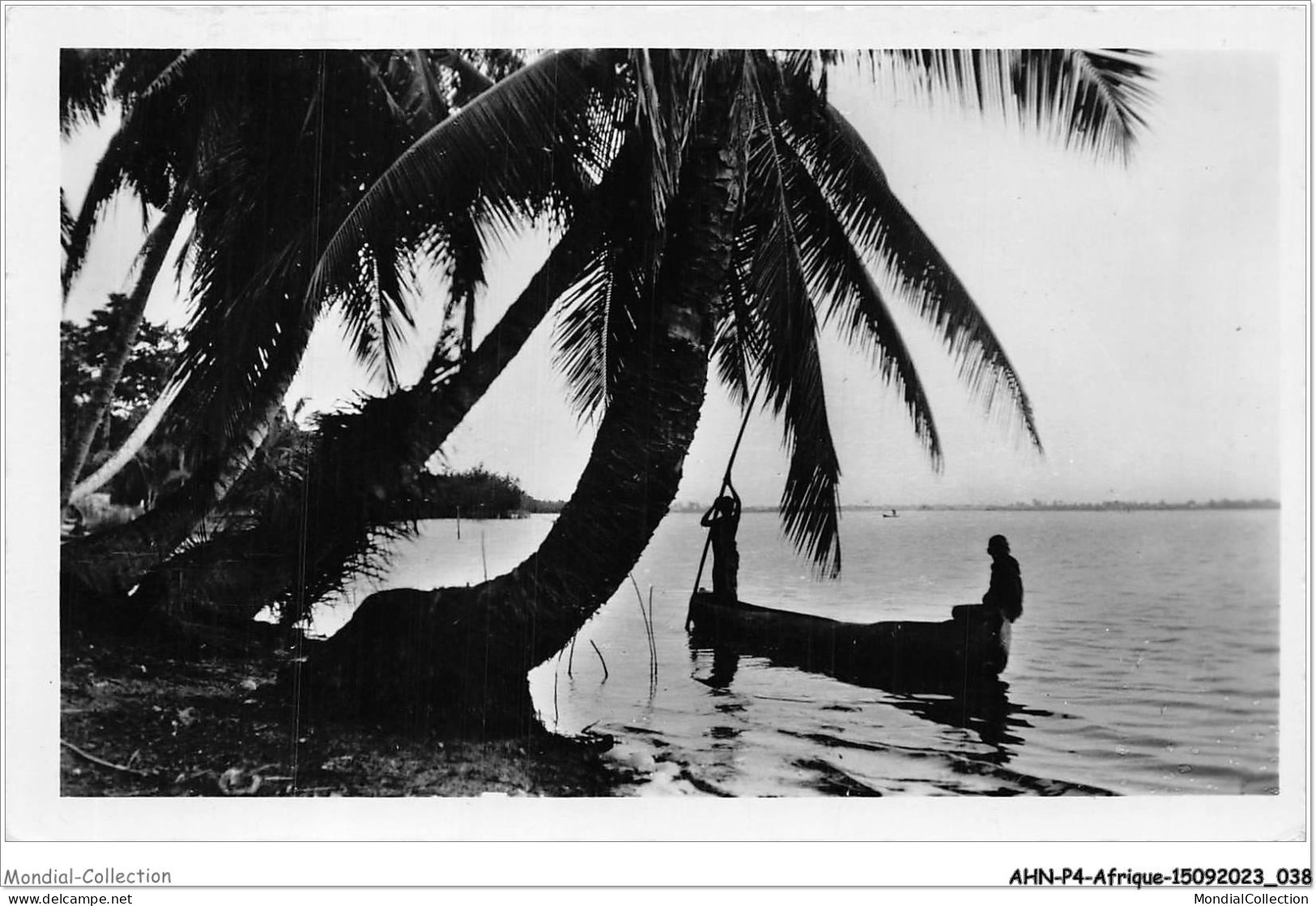 AHNP4-0410 - AFRIQUE - DAHOMEY - Sur La Lagune - Dahomey
