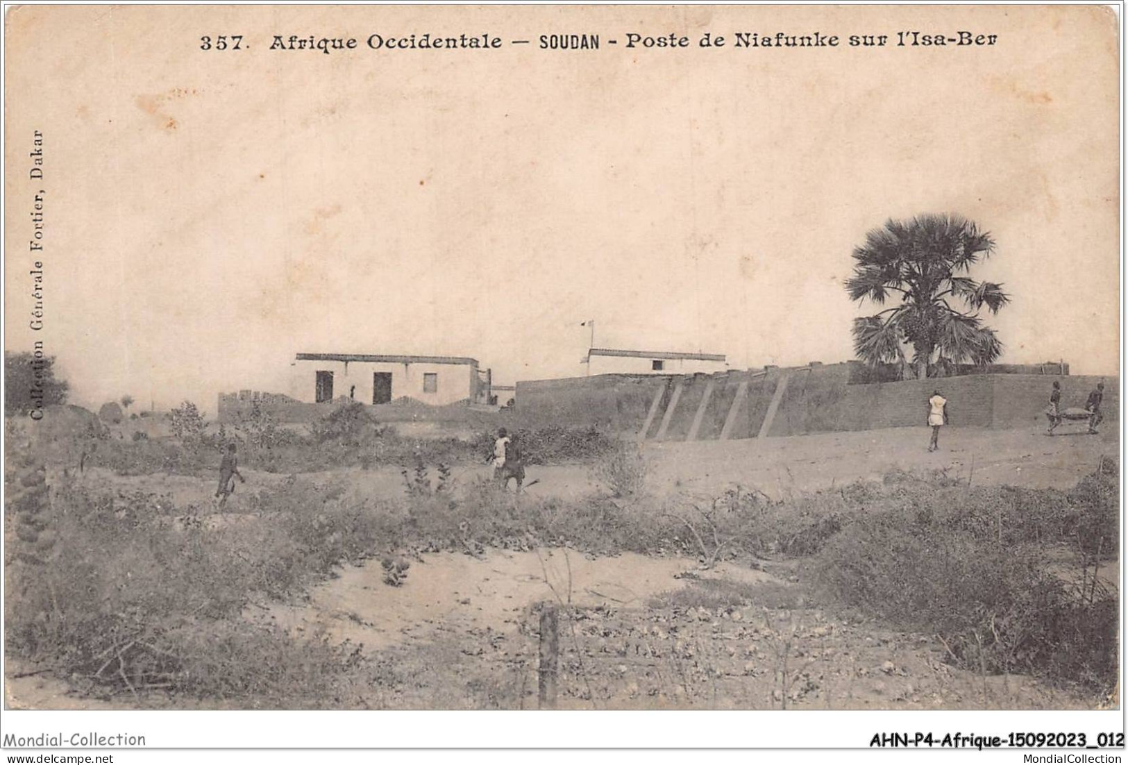 AHNP4-0397 - AFRIQUE - AFRIQUE OCCIDENDALE - SOUDAN - Poste De Niafunke Sur L'ilsa-ber  - Mali