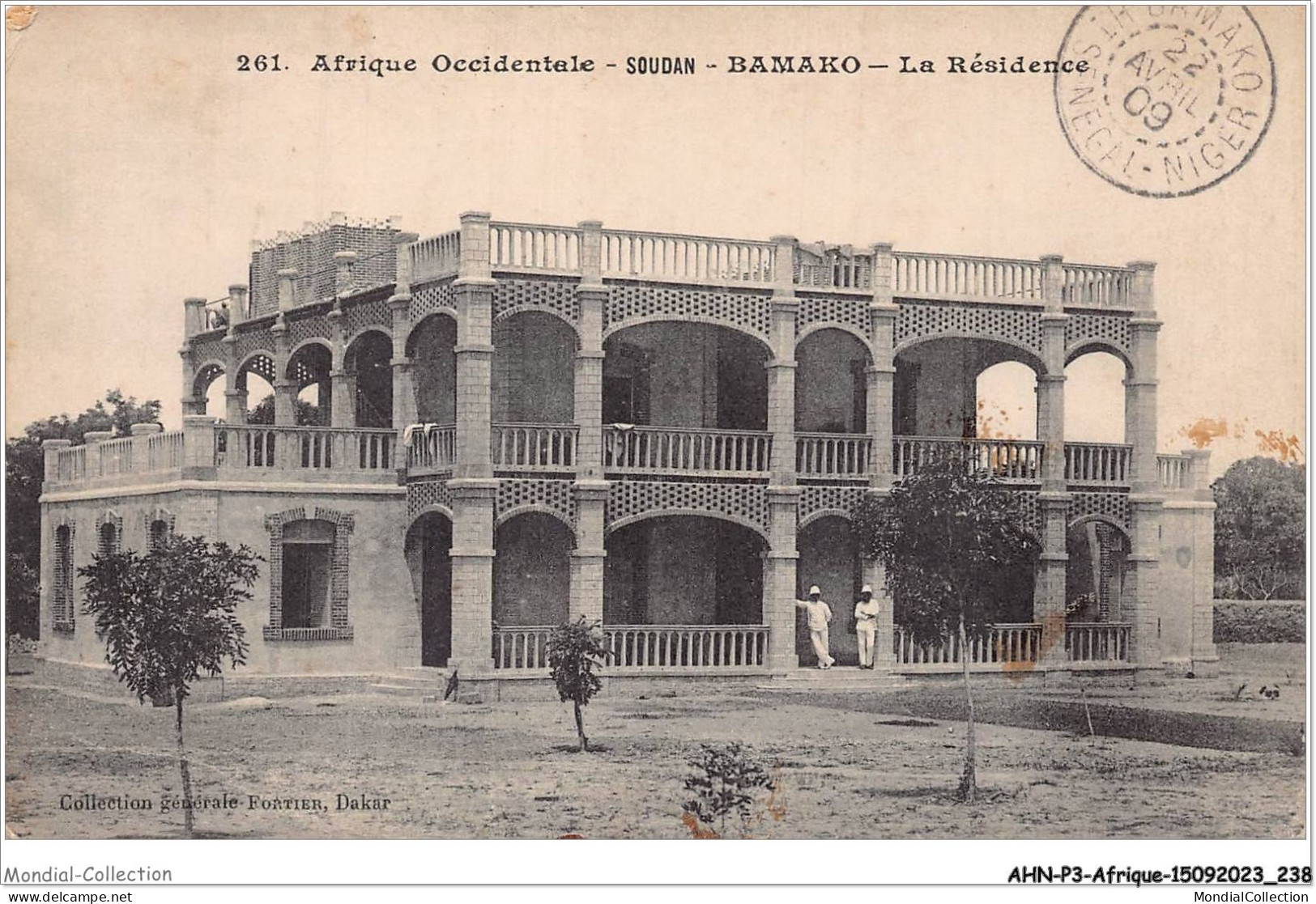 AHNP3-0389 - AFRIQUE - AFRIQUE OCCIDENTALE - SOUDAN - BAMAKO - La Résidence  - Soudan
