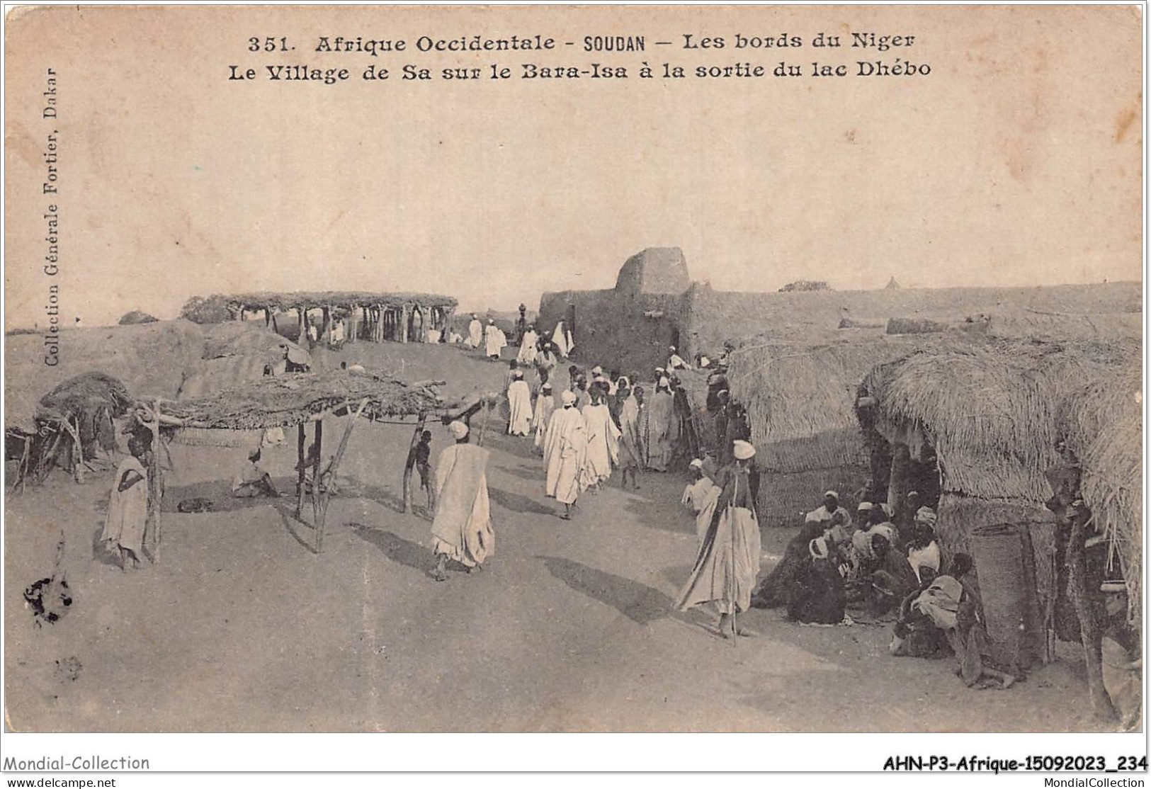 AHNP3-0387 - AFRIQUE - AFRIQUE OCCIDENTALE - SOUDAN - Les Bords Du Niger  - Soedan