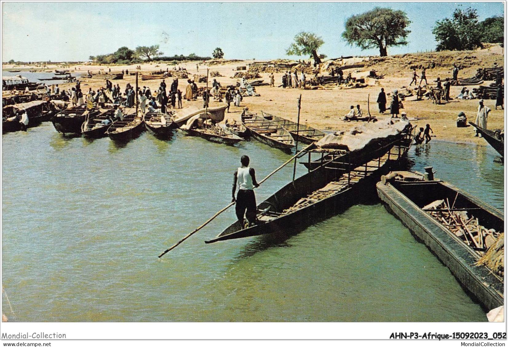 AHNP3-0296 - AFRIQUE - MALI -  Les Bords Du Niger En République Du Mali - Mali