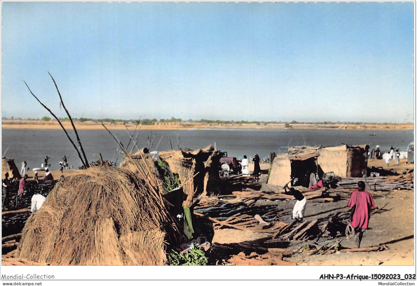 AHNP3-0286 - AFRIQUE - TCHAD FORT-LAMY - Les Bords Du Charri - Tsjaad