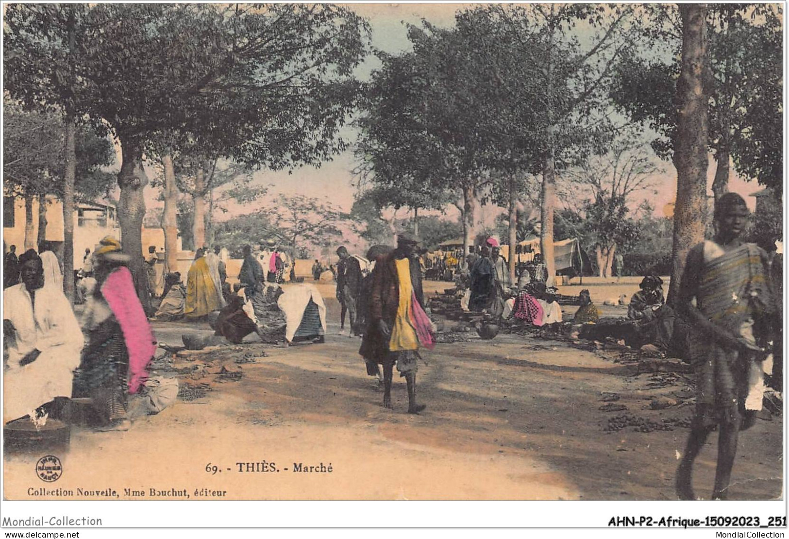 AHNP2-0253 - AFRIQUE - SENEGAL - Thies - Marché  - Sénégal