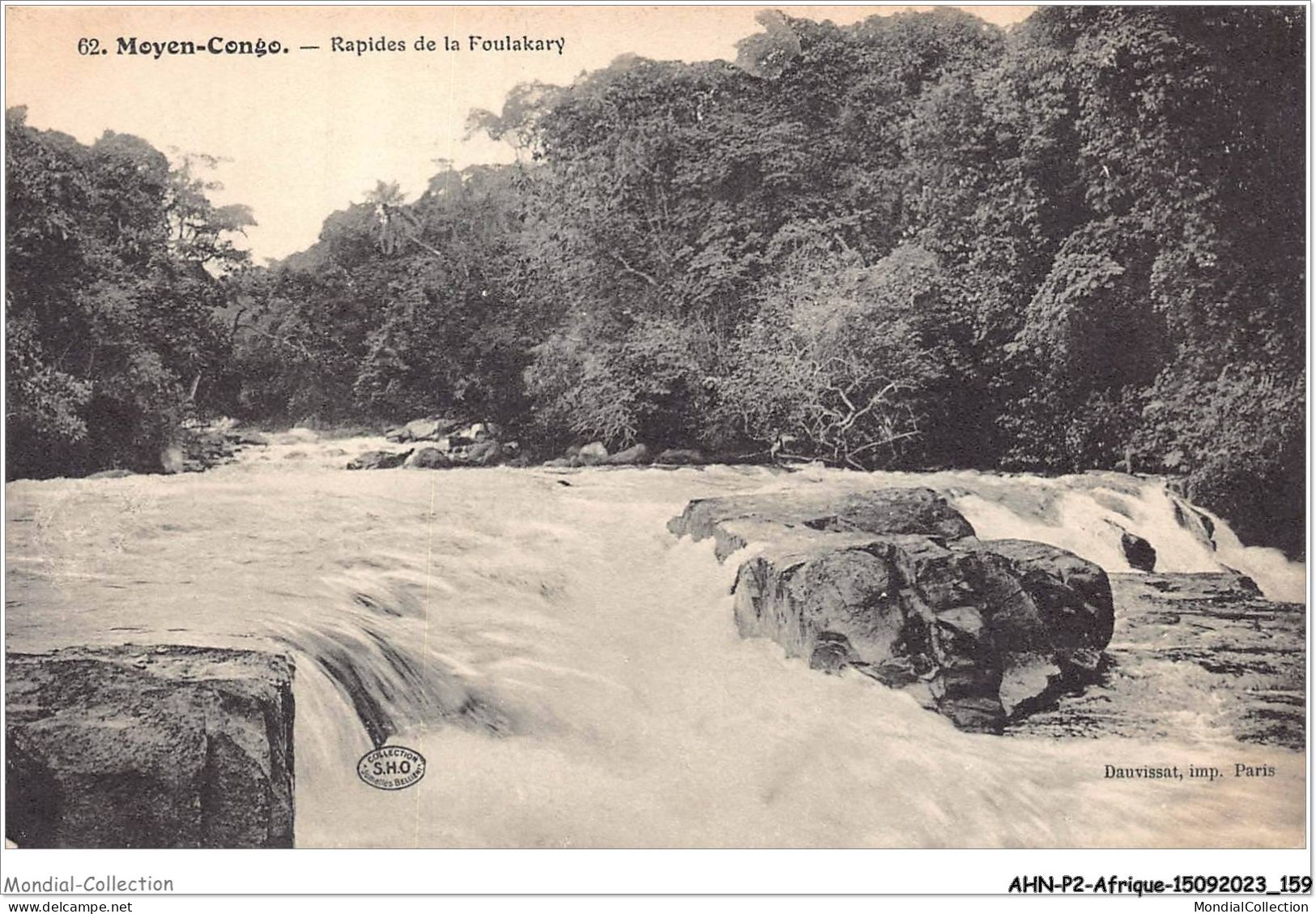 AHNP2-0207 - AFRIQUE - MOYEN CONGO - Rapides De La Foulakary  - French Congo