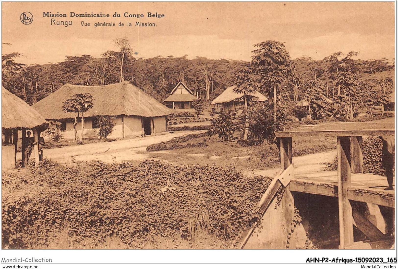 AHNP2-0210 - AFRIQUE - Mission Dominicaine Du Congo Belge - Vue Générale De La Mission  - Collezioni E Lotti