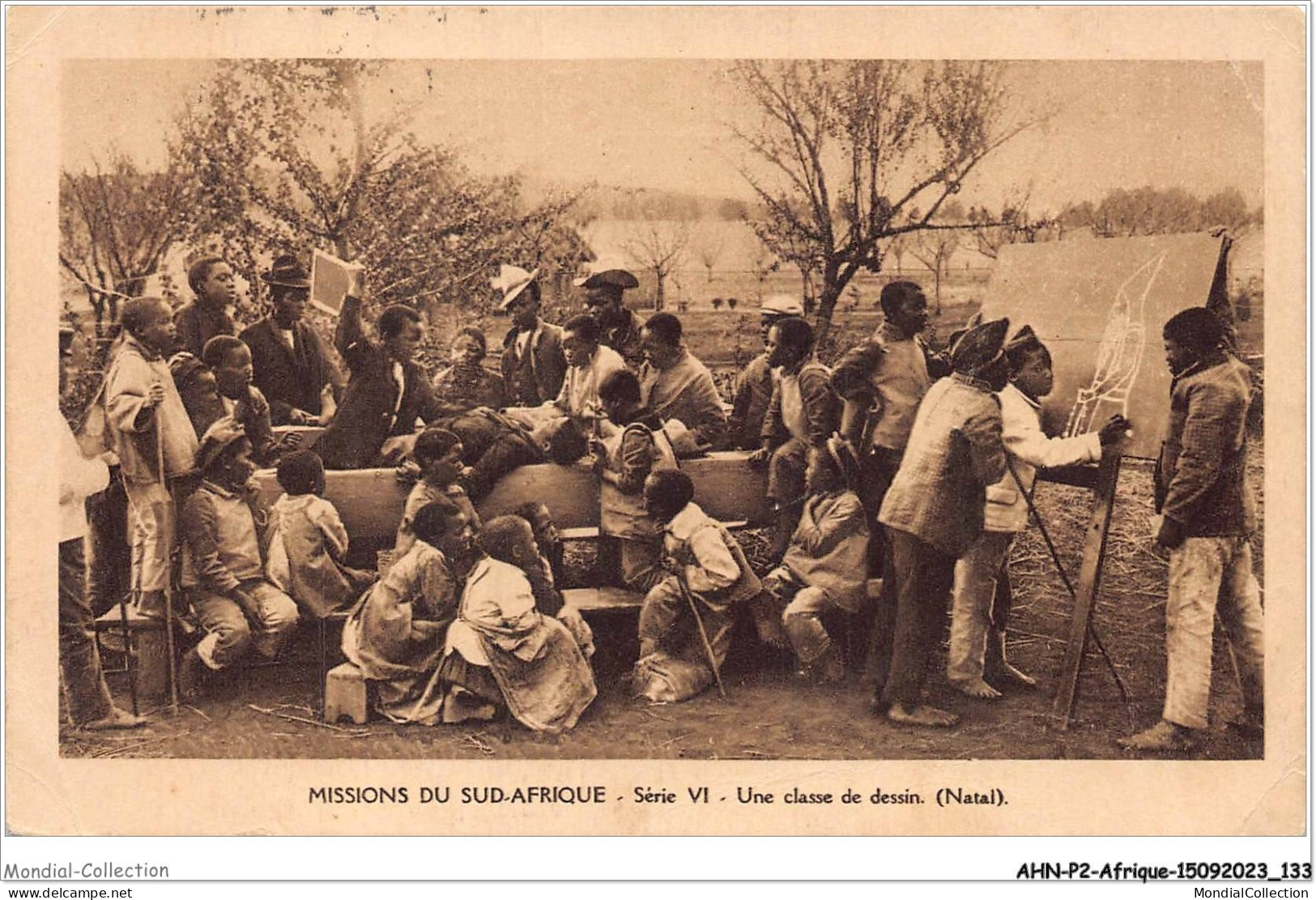 AHNP2-0194 - AFRIQUE - MISSIONS DU SUD-AFRIQUE - Une Classe De Dessin - Unclassified