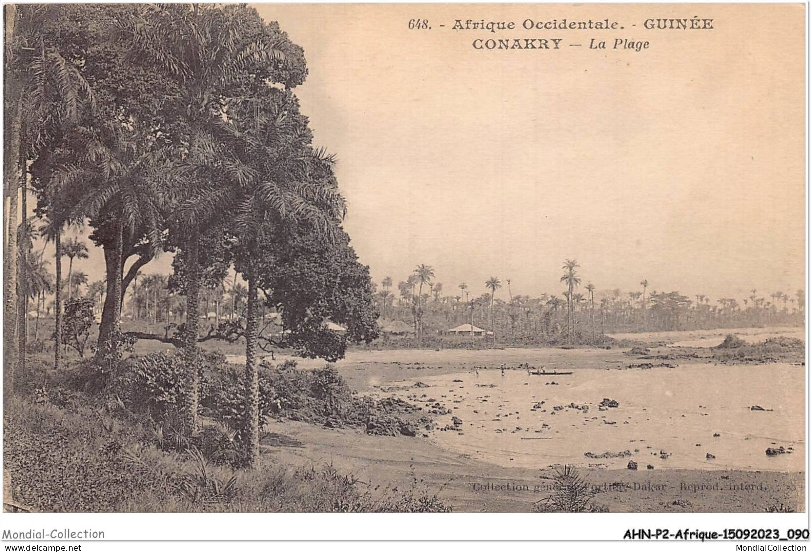 AHNP2-0173 - AFRIQUE - CONAKRY - La Plage  - Guinea Francese